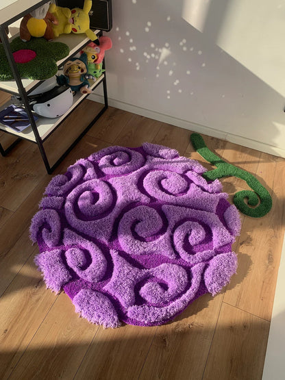 3d Devil Fruit Gomu Gomu Tufted Custom Rug